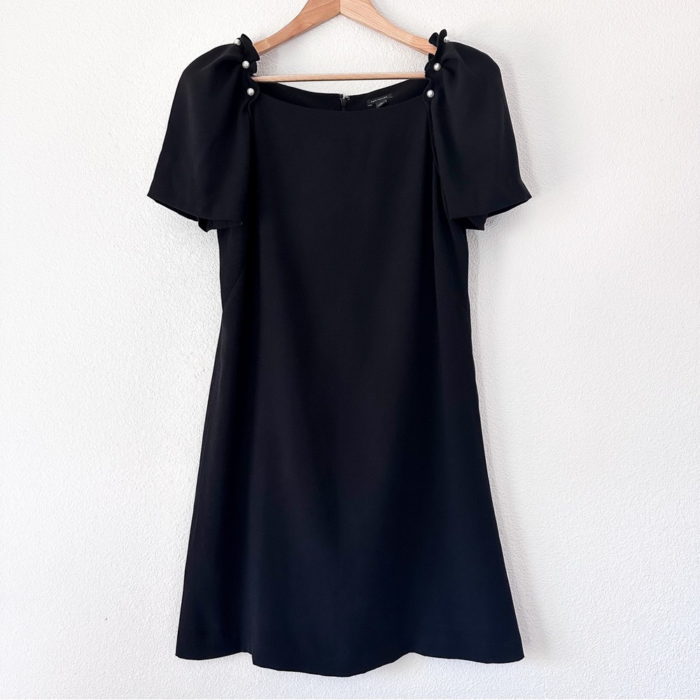 Ann Taylor - Little Black Dress with Pearl Accents